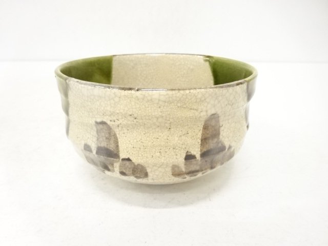 JAPANESE TEA CEREMONY / ORIBE TEA BOWL CHAWAN